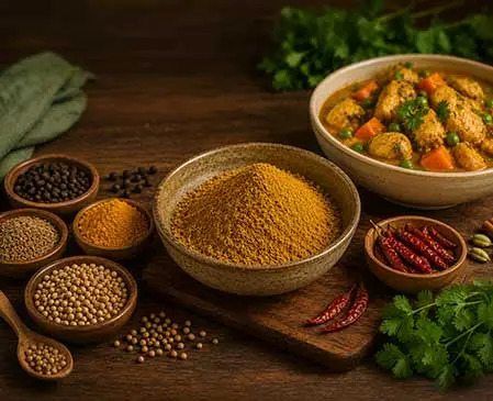 Types of Curry Powder